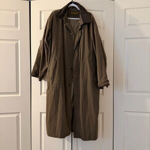 Vintage Timberland weathergear men’s Olive barn jacket chore coat size XL trench